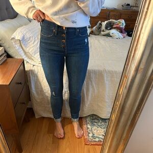Madewell High Rise Skinny